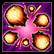 Old Icon of Circle Flame.