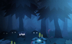 黑色森林的迷宫结束动画。