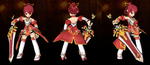 Idle pose with Promotional Avatar.