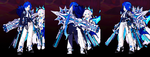 Chevalier's Idle pose and Promo avatar. (Promo Accessory: Cross-shaped Firearm)