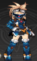 Full set appearance without weapon(Rose)