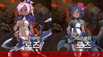 Rose from Grand Chase for Kakao. CBT and official release.