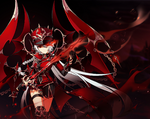 Official promotional artwork of Elesis in the Elrigos set.