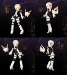 Idle pose and promotional avatar.