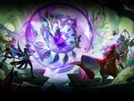 Minerva on the Blooming Mineral Field loading screen.