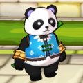 Panda Bear - Blue (Adult form)