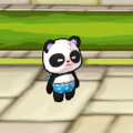 Panda Bear - Blue (Infant form)